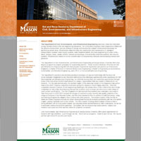 WEB DESIGN George-Mason-web-site-capture-sqare